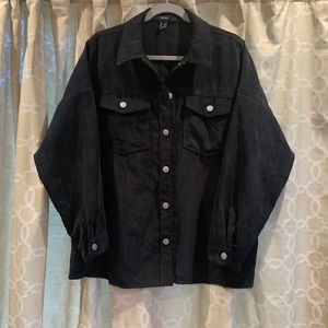 Forever21 Oversized Corduroy Shirt